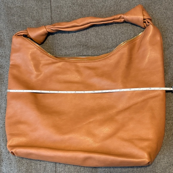 Aqua slouchy knotted hobo - Picture 5 of 11